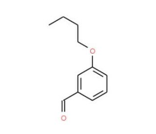 3-Butoxybenzaldehyde (CAS 30609-20-2) - chemical structure image