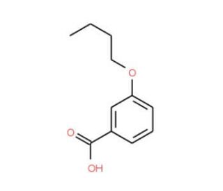 3-Butoxybenzoic acid (CAS 93351-38-3) - chemical structure image