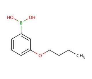 3-Butoxyphenylboronic acid (CAS 352534-81-7) - chemical structure image