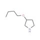 3-Butoxypyrrolidine - chemical structure image