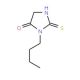 1-butyl-2-sulfanyl-4,5-dihydro-1H-imidazol-5-one (CAS 162150-91-6) - chemical structure image