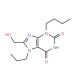 3-Butyl-8-hydroxymethyl-7-propyl-3,7-dihydro-purine-2,6-dione - chemical structure image