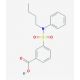 3-(Butyl-phenyl-sulfamoyl)-benzoic acid - chemical structure image