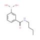 3-(Butylaminocarbonyl)benzeneboronic acid (CAS 397843-70-8) - chemical structure image