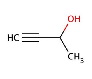 3-Butyn-2-ol (CAS 2028-63-9) - chemical structure image