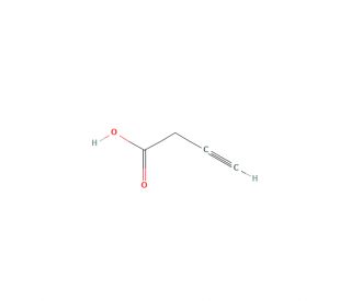 3-Butynoic acid - chemical structure image