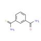 3-carbamothioylbenzamide - chemical structure image