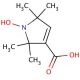 3-Carboxy-2,2,5,5-tetramethyl-3-pyrrolin-1-yloxy, Free Radical (CAS 2154-67-8) - chemical structure image