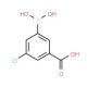 3-Carboxy-5-chlorophenylboronic acid (CAS 957061-05-1) - chemical structure image