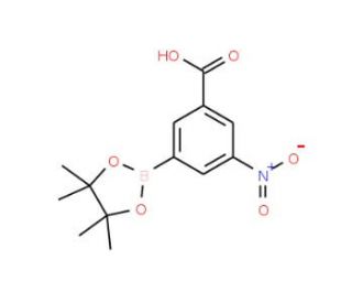3-Carboxy-5-nitrophenylboronic acid, pinacol ester (CAS 377780-80-8) - chemical structure image