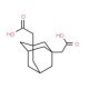 [3-(Carboxymethyl)-1-adamantyl]acetic acid (CAS 17768-28-4) - chemical structure image