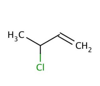 3-Chloro-1-butene (CAS 563-52-0) - chemical structure image