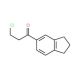 3-Chloro-1-indan-5-yl-propan-1-one (CAS 39105-39-0) - chemical structure image