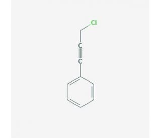 3-Chloro-1-phenyl-1-propyne (CAS 3355-31-5) - chemical structure image