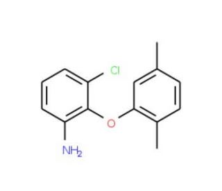 3-Chloro-2-(2,5-dimethylphenoxy)aniline - chemical structure image
