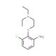 3-Chloro-2-[2-(diethylamino)ethoxy]aniline - chemical structure image