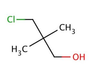 3-Chloro-2,2-dimethyl-1-propanol (CAS 13401-56-4) - chemical structure image