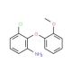 3-Chloro-2-(2-methoxyphenoxy)phenylamine - chemical structure image