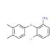 3-Chloro-2-(3,4-dimethylphenoxy)aniline - chemical structure image
