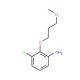 3-Chloro-2-(3-methoxypropoxy)phenylamine - chemical structure image