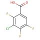 3-Chloro-2,4,5-trifluorobenzoic acid (CAS 101513-77-3) - chemical structure image