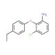 3-Chloro-2-(4-ethylphenoxy)aniline - chemical structure image