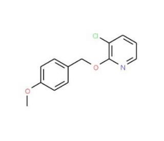 3-Chloro-2-(4-methoxybenzyloxy)pyridine (CAS 1033202-56-0) - chemical structure image