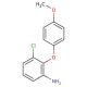 3-Chloro-2-(4-methoxyphenoxy)phenylamine - chemical structure image