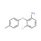 3-Chloro-2-(4-methylphenoxy)aniline - chemical structure image