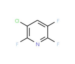 3-Chloro-2,5,6-trifluoropyridine (CAS 2879-42-7) - chemical structure image