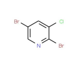 3-Chloro-2,5-dibromopyridine (CAS 160599-70-2) - chemical structure image