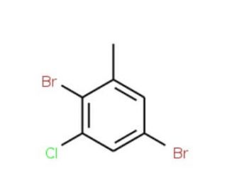 3-Chloro-2,5-dibromotoluene - chemical structure image