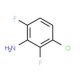 3-Chloro-2,6-difluoroaniline - chemical structure image