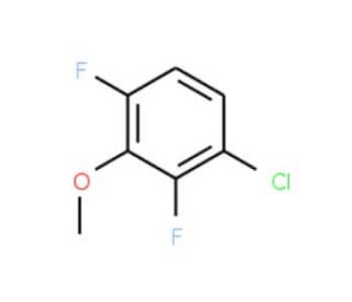 3-Chloro-2,6-difluoroanisole (CAS 261762-38-3) - chemical structure image