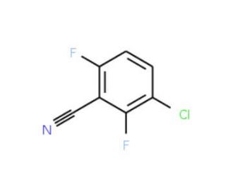 3-Chloro-2,6-difluorobenzonitrile (CAS 86225-73-2) - chemical structure image