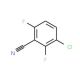 3-Chloro-2,6-difluorobenzonitrile (CAS 86225-73-2) - chemical structure image