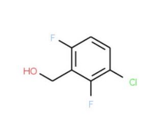 3-Chloro-2,6-difluorobenzyl alcohol (CAS 252004-35-6) - chemical structure image