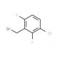 3-Chloro-2,6-difluorobenzyl bromide (CAS 261762-47-4) - chemical structure image