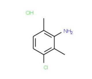 3-Chloro-2,6-dimethylaniline hydrochloride (CAS 72725-98-5) - chemical structure image