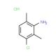 3-Chloro-2,6-dimethylaniline hydrochloride (CAS 72725-98-5) - chemical structure image