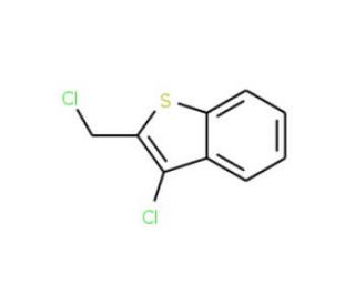 3-chloro-2-(chloromethyl)-1-benzothiophene - chemical structure image