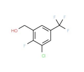 3-Chloro-2-fluoro-5-(trifluoromethyl)-benzyl alcohol (CAS 261763-05-7) - chemical structure image