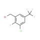 3-Chloro-2-fluoro-5-(trifluoromethyl)benzyl bromide - chemical structure image
