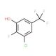 3-Chloro-2-fluoro-5-(trifluoromethyl)phenol (CAS 261763-12-6) - chemical structure image