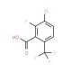 3-Chloro-2-fluoro-6-(trifluoromethyl)benzoic acid (CAS 186517-41-9) - chemical structure image