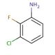 3-Chloro-2-fluoroaniline (CAS 2106-04-9) - chemical structure image