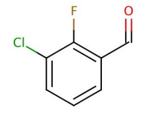 3-Chloro-2-fluorobenzaldehyde (CAS 85070-48-0) - chemical structure image