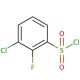 3-Chloro-2-fluorobenzenesulfonyl chloride (CAS 351003-48-0) - chemical structure image