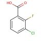 3-Chloro-2-fluorobenzoic acid (CAS 161957-55-7) - chemical structure image