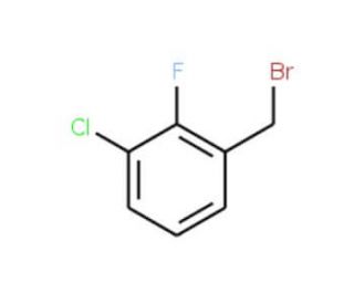 3-Chloro-2-fluorobenzyl bromide (CAS 85070-47-9) - chemical structure image